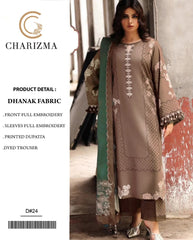 Dhanak 3PC – Heavy Embroidered Collection