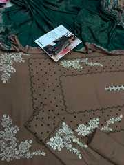 Dhanak 3PC – Heavy Embroidered Collection