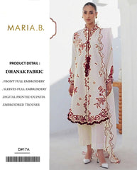 Dhanak 3PC – Heavy Embroidered Collection