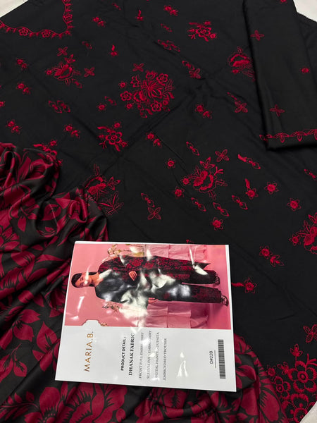 Dhanak 3PC – Heavy Embroidered Collection