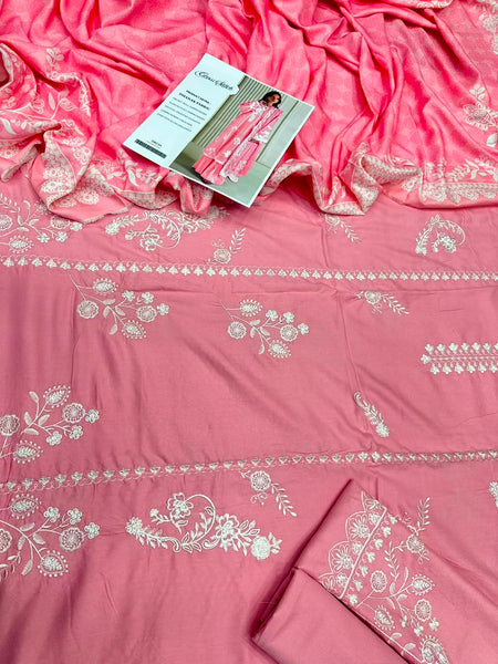 Dhanak 3PC – Heavy Embroidered Collection
