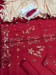 Dhanak 3PC – Heavy Embroidered Collection