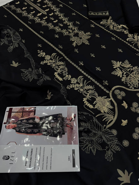 Dhanak 3PC – Heavy Embroidered Collection