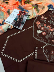 Dhanak 3PC – Heavy Embroidered Collection