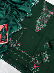 Dhanak 3PC – Heavy Embroidered Collection